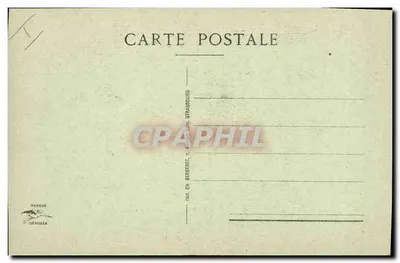Metz - Esplanada - O Cavalo - The Horse — editor Bergeret, Strasbourg, n°46 — Verso