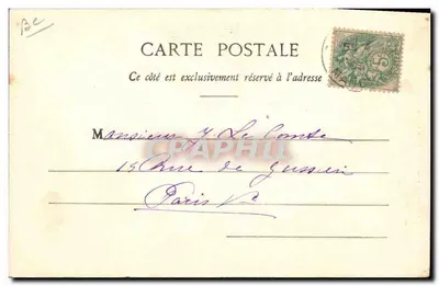 O Maquignon — Através da Campagne Normanda — Cliché A. Renard, Pont-Audemer — Verso