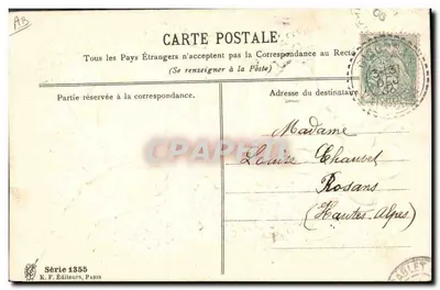 365 Dagen van Geluk — 1906 — K. F. Éditeurs, Parijs — Achterkant