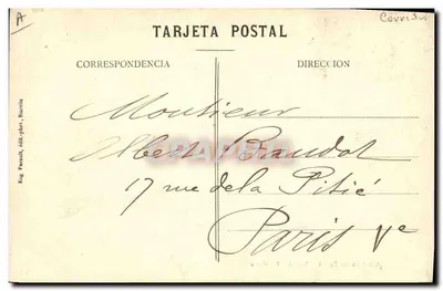 Korrida byków — Estocada w Volapié — Wydawca Bug Panulli, n° A — Rewers