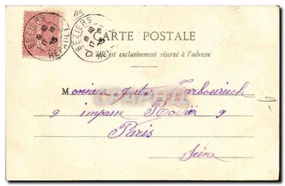 Arênes de Béziers — Le Jeu des Piques — M. P. Phot. — Verso