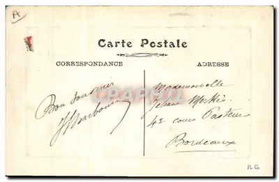 Croiseur Victor-Hugo — Croiseur de 1ʳᵉ Classe — Marine Militaire Française — Verso