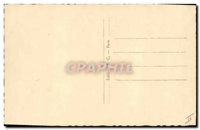 Jimmy Gaillard — portrait en noir et blanc — Édition E.C. Paris — Rewers