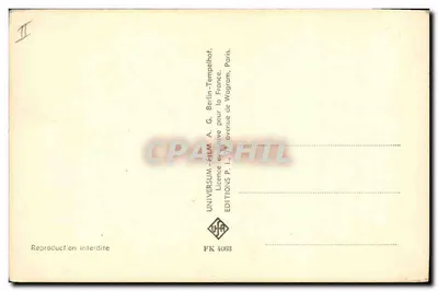 Daniel Gélin — portrait souriant derrière un gouvernail — éditeur Lilo-publicity — Verso