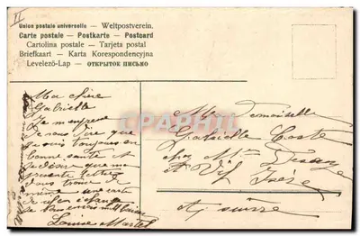 Pequenos pássaros — falem por mim — Editor desconhecido, número de série não visível — Verso