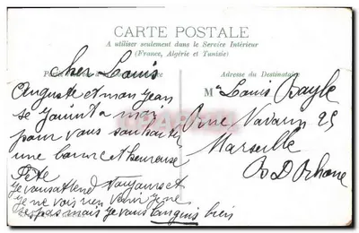 Rosas — cartão postal com texto impresso e mensagem à mão — editor não visível — Verso
