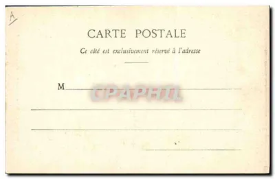 PONTIVY — Femme en tablier tenant un parapluie — Collection G. I. D. de Nantes — Verso