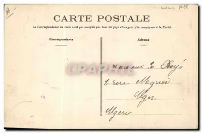 In het Land van de Paludiers — De Verzameling van de Bloemen — Fototipie Vassellier, Nantes, n°1661 — Achterkant
