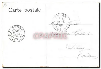 Mlle. Bherris Benka — Cavaleira a cavalo — With. Scharmann, Berlin S.W., Kommandantenstr. 15 — Verso