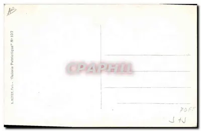 Turpin — L'illustre inventore della Melinita e altri esplosivi nel suo laboratorio — A. Noyer, Parigi, N° 107 — Verso