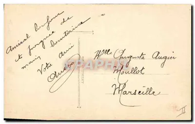 Fan de souvenirs — rosas e flores — La Favorite 1241 — Verso