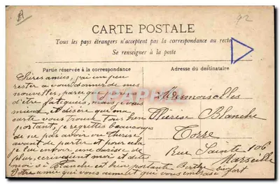 E. DE VÉRÉ — Portrait de femme avec éventail — éditeur Rewhinger PARIS S.I.P. — Verso