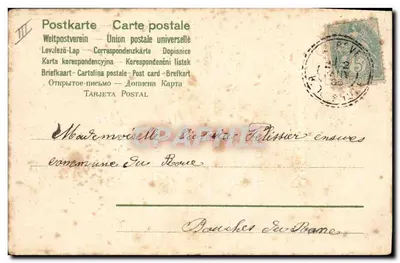 Ano 1905 — Ano feliz — editor não visível — Verso