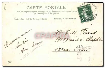 Houx — Jaar 1903 — Onbekende uitgever — Achterkant