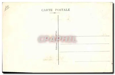 Garry Grant — portret w stroju balowym — Wydawnictwo Chantal — Rewers