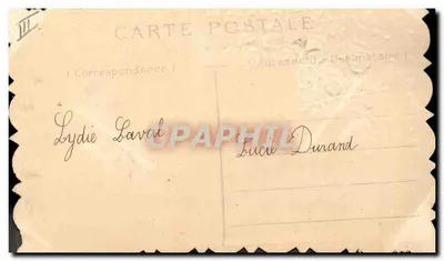 Boa Ano — mão estendida em um arranjo de flores — editor desconhecido, número de série não visível — Verso