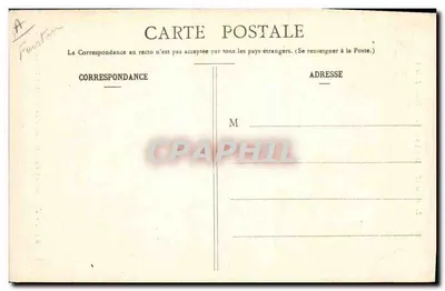 Vrouw en meisje van Plougastral-Daoulas — Bretonse hoofddeksels — Collectie E.H. — n° 576 — Achterkant