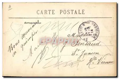 Młody Bretończyk — kolekcja Villard, Quimper — nr 4029 — Rewers
