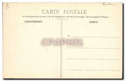 Młoda dziewczyna z St-Pol-de-Léon — Czapki bretońskie — Kolekcja E. Hamonic, n° 1048 — Rewers