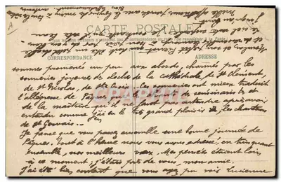 Trajes de Bannalec — Coleção H. Laurent, Port-Louis — Verso