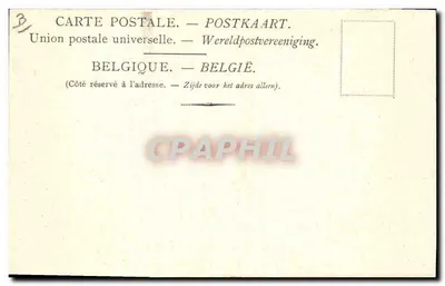 Risveglio di un'Arte Nazionale — Mechelen — 1902 — Mlle VAN COSTENOBLE — Verso
