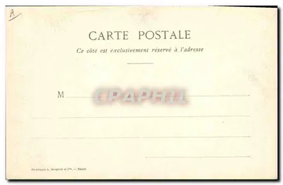 Femme en costume de Chantilly — Chantilly — Photolypiu A. Bergérot et Cie, Nancy — Rewers