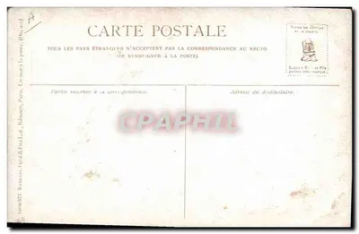 Friedrich Nietzsche — retrato — Edições Romain, Paris, série 571 — Verso