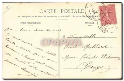 Jeannette — Buono per 12 mesi di felicità — Fotografo A. Benneret & Cie, Nancy — Verso