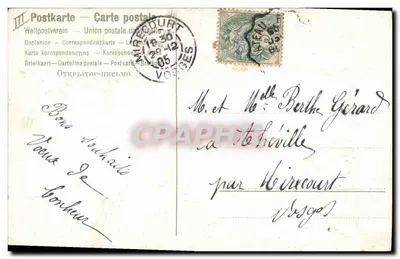 Buon Anno! — 1906 — editore non visibile — Verso
