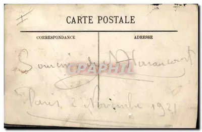 Le Waldeck-Rousseau — Cruiser-Couraçado de 1ª Classe — Marinha de Guerra — Verso