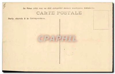 Marine Militaire Française - « WALDECK-ROUSSEAU », Croiseur-Cuirassé — n° 507, éditeur non visible — Verso