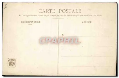 Kobieta w stroju z Finistère — Etap Marius Roy — Towarzystwo Artystyczne z Lyonu, Salon 1908, nr 468 — Rewers
