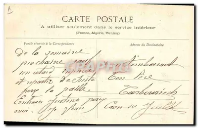 Kostium Douarnenez w Audierne — L'Artisane — G. I. D. de Nantes, N° 408 — Rewers