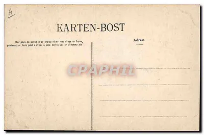 Młoda kobieta z Pont-l'Abbé — Studium fryzur Bretanii — Zbiór Vizalard, Quimper — Rewers