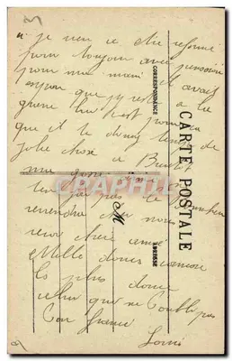 Torre de CHAMBOIS — Bordaduras verdadeiras — A. Lejeune, edit. Argentan — Verso