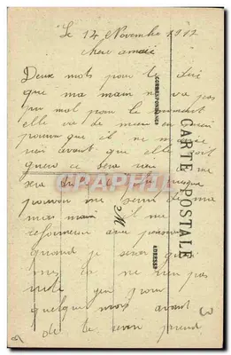 Argentan — Place Henri IV — Dentelles verdadeiras — A. Lejeune, editor Argentan — Verso