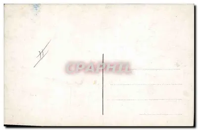 Linguagem dos selos — carta postal ilustrada com retrato feminino e selos-postais — Verso