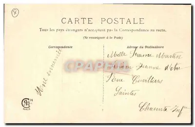 Menina em vestido branco — Poema de Abril — Editor C. A. Paris — Verso