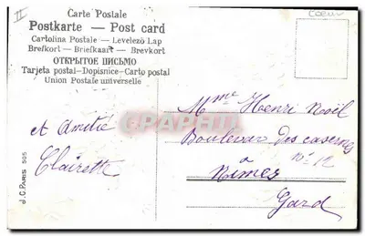 Fleurie — Fleurieuse Hête — J.C. Paris 505 — Achterkant