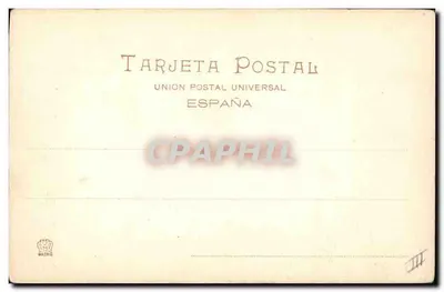 Corrida de Toros — Una Vara — Hauser y Menet, Madrid, n° 697 — Reverso