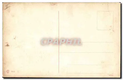 Bilhete postal antigo Corrida de touro Pase de muleta — Verso