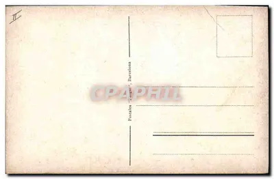 Um gran pupazo — espetáculo de touro-corrida — Postais 'Perigut', Barcelona, n° 5 — Verso