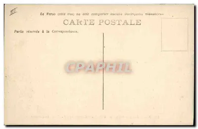 Marinha Militar Francesa - « WALDECK-ROUSSEAU », Cruiser-Corveta — editor não identificado, número de série 507 — Verso