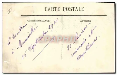 Le Waldeck-Rousseau — Cruiser-Navio de Linha de Primeira Classe — Marinha de Guerra — Verso