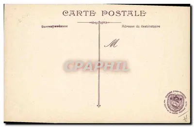 Geral Joffre — retrato em uniforme — Fot. M. Manuel, n° 03 — Verso