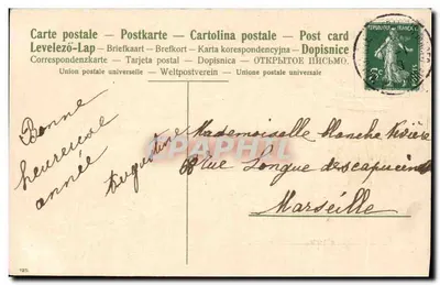 Ptaki przynoszące list — Dobre nowe życie — Wydawca nieznany, n° 125 — Rewers
