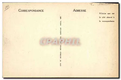 Calais — Dentelle Valenciana e Malines — LL — Verso