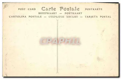 Point Colbert i d'Alençon (Szkoła wyrobu sztucznego z Argentan) — kapelusz i stroj Basse Normandie — E. Roussel, wyd., Argentan — Rewers