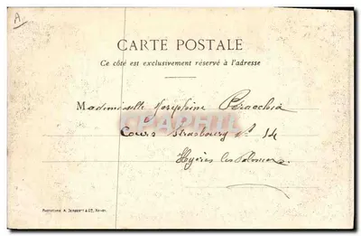 Le Dentelle — Punto Inglese — Fototipo A. JERGERNT & CIE, Navey — Verso