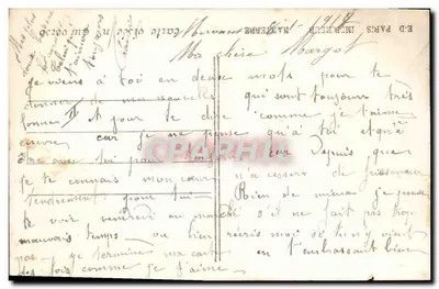 Het taalgebruik van de postzegels — Uitgever: E.D. PARIS, NÂMÉRE — Serie-nummer 237 — Achterkant